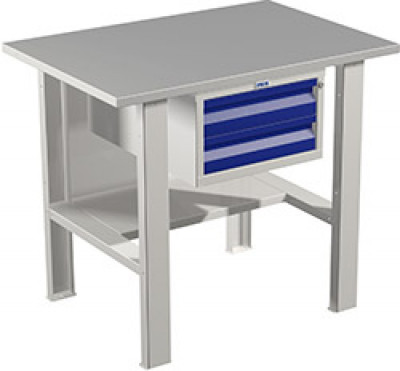 Слесарный металлический верстак Profi (109) WT100 F1/F1 100