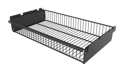 Корзина выдвижная Титан GS 863х340х85 черная